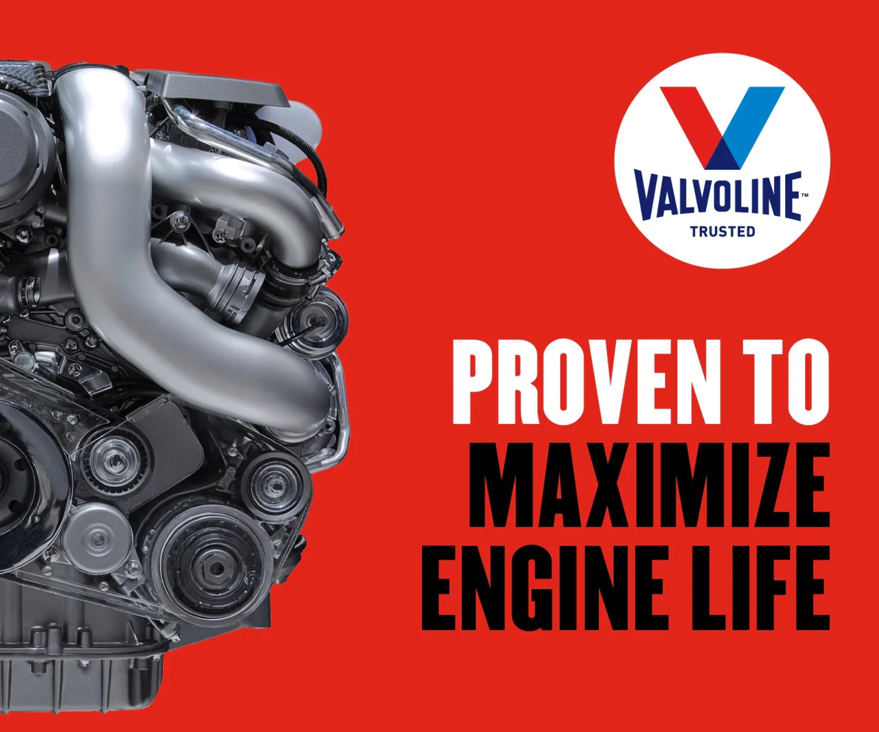 Valvoline MaxLife 10W-30 oil for engine wear protection
